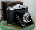 Vintage GB-Kershaw 450 6X6 Folding Camera+Otar Anastigmat f=80mm 1:4.5 Lens+Case0