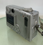 Canon Digital IXUS 400 DIGITAL CAMERA SILVER WITH CHARGER AND COVER TESTED - 3456