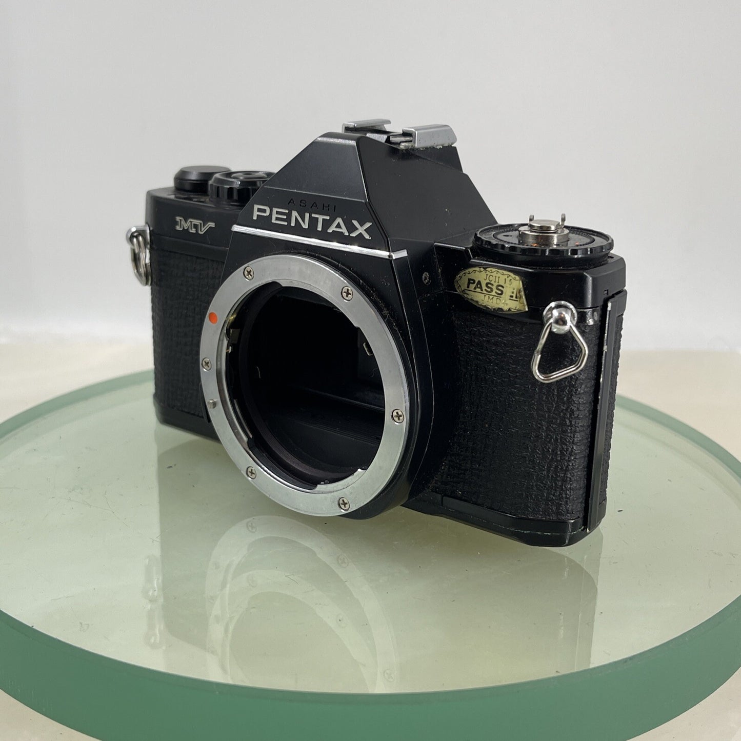 Pentax MV SLR FILM CAMERA + SMC Pentax-A 50mm F/1.7 Lens+CASE  WORKING TESTED6083
