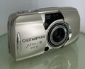 Olympus µmju:-III Zoom Wide 100 - 35mm Compact Film Camera Silver Point & Shoot0