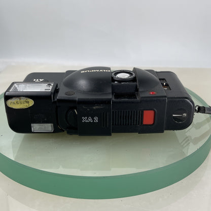 OLYMPUS XA2 Compact Camera 35mm Flash A11 D.ZUIKO 35mm f3.5 TESTED + Case  9244
