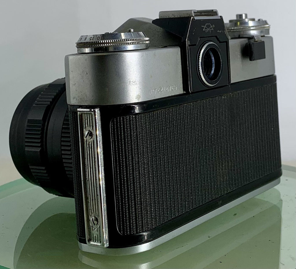 Very Rare ZENIT E POINT AND SHOOT FILM CAMERA+HELIOS-44M-4 LENS+SILVER+TESTED5