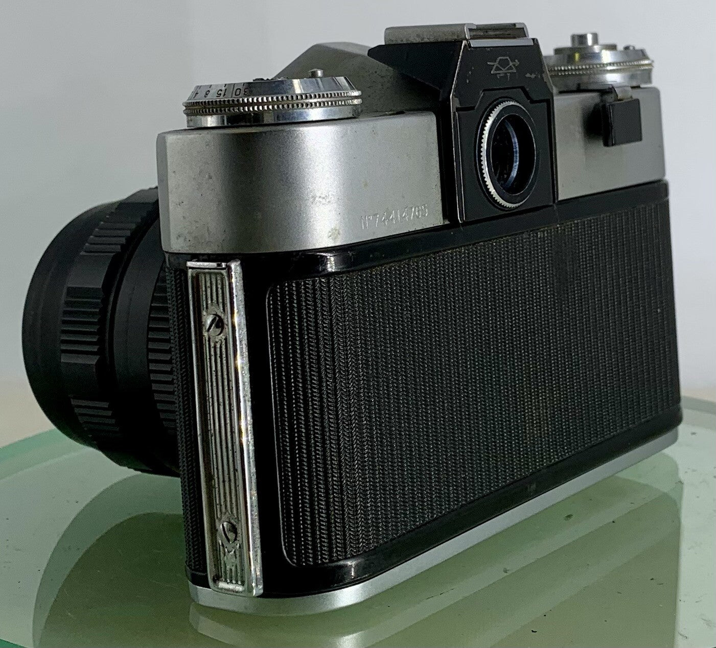 Very Rare ZENIT E POINT AND SHOOT FILM CAMERA+HELIOS-44M-4 LENS+SILVER+TESTED5