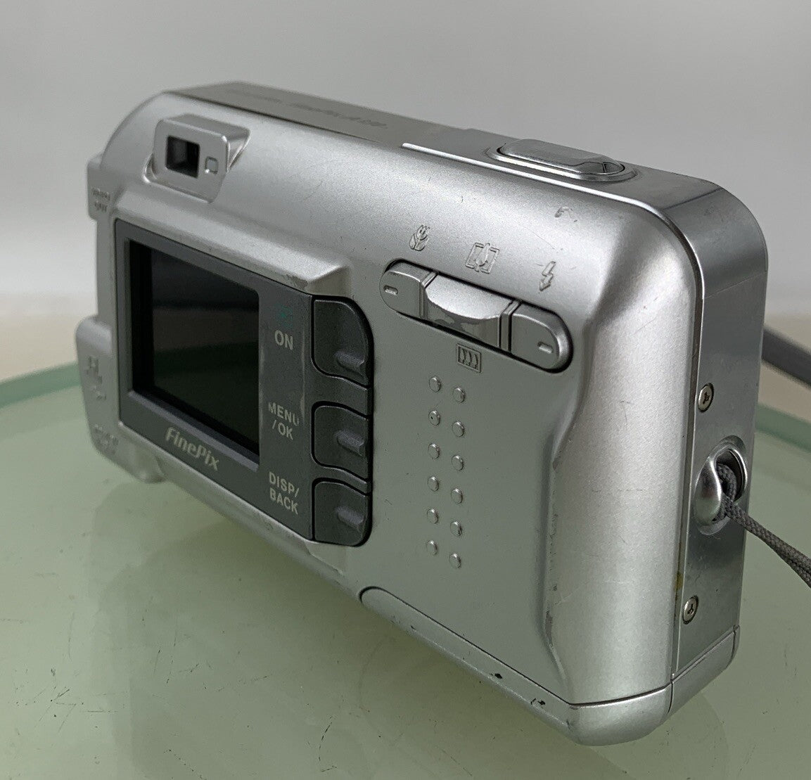 Vintage Fujifilm FinePix Digital Camera A330 3.2MP DOTS ON SCREEN TESTED - 1606