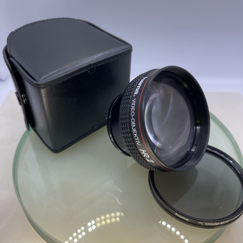 Hama VIDEO OBJEKTIV HR 2 + Hama PL circular M72 (IV) #5821