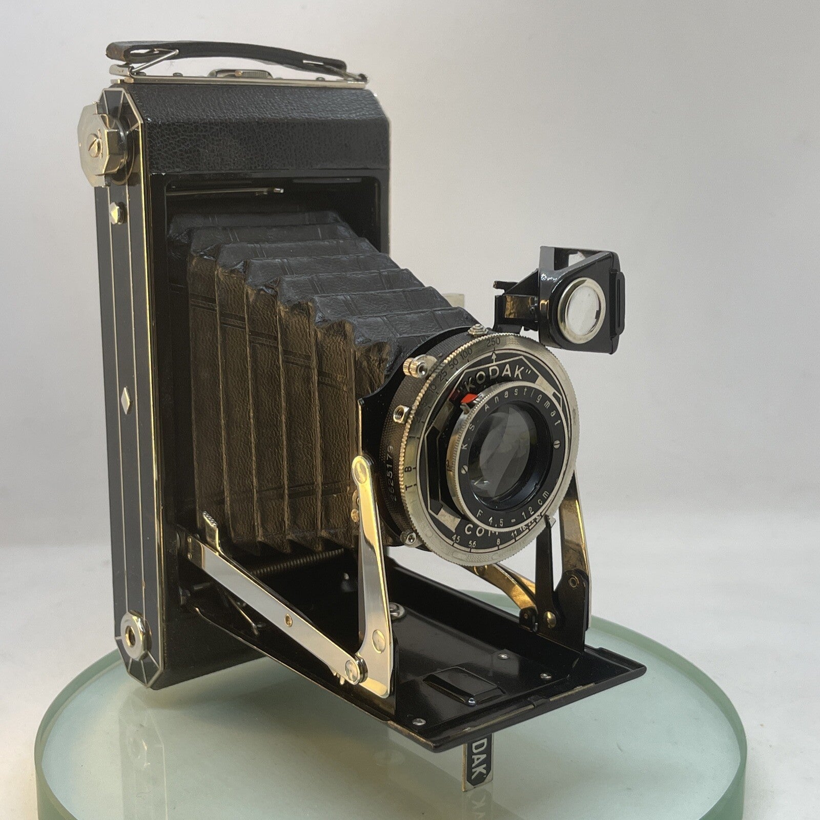 KODAK SIX-16 FOLDING CAMERA RARE WITH BOX NEEAR MINT CONDITION12CM F4,5     3831