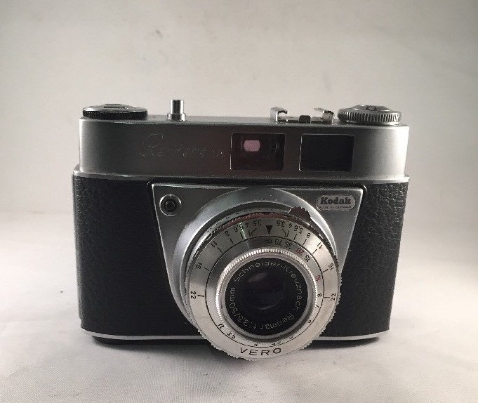 #683Kodak Retinette1A 35mm Film Camera with schneider-kreuznach reomar 50mm f3.51