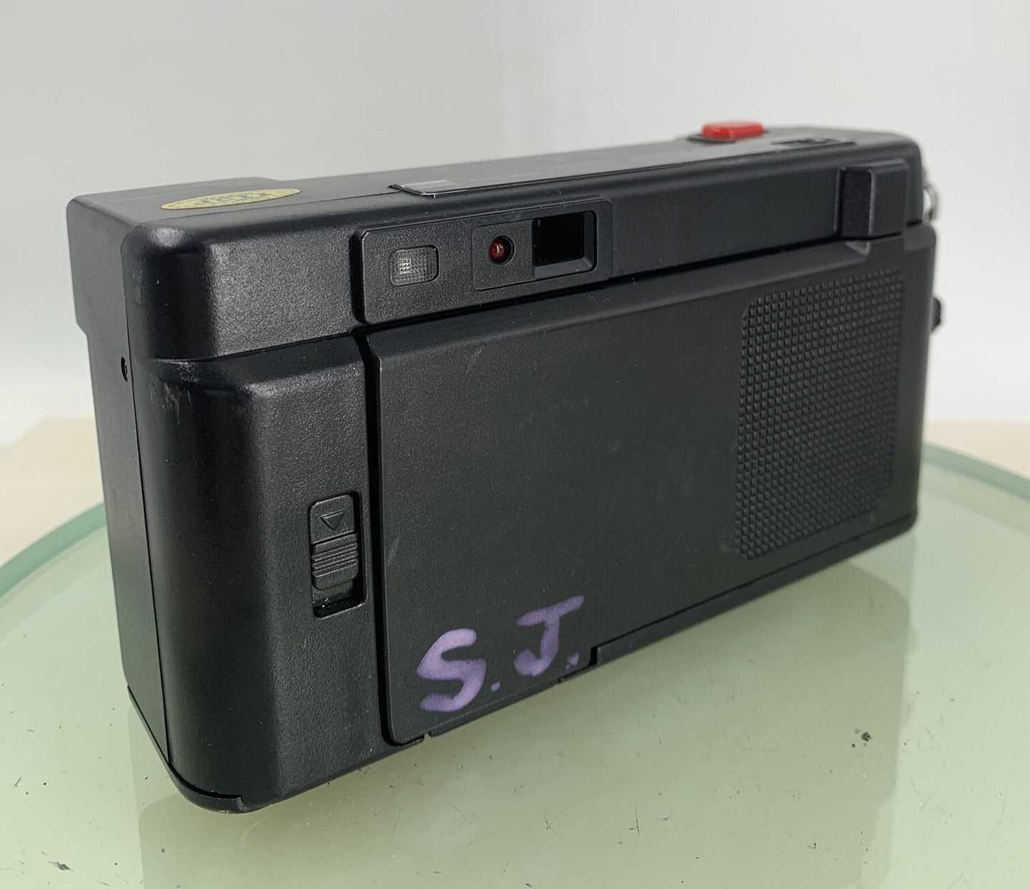 Casio EF-8 POINT AND SHOOT FILM CAMERA BLACK FLASH NOT WORKING - TESTED - 2674