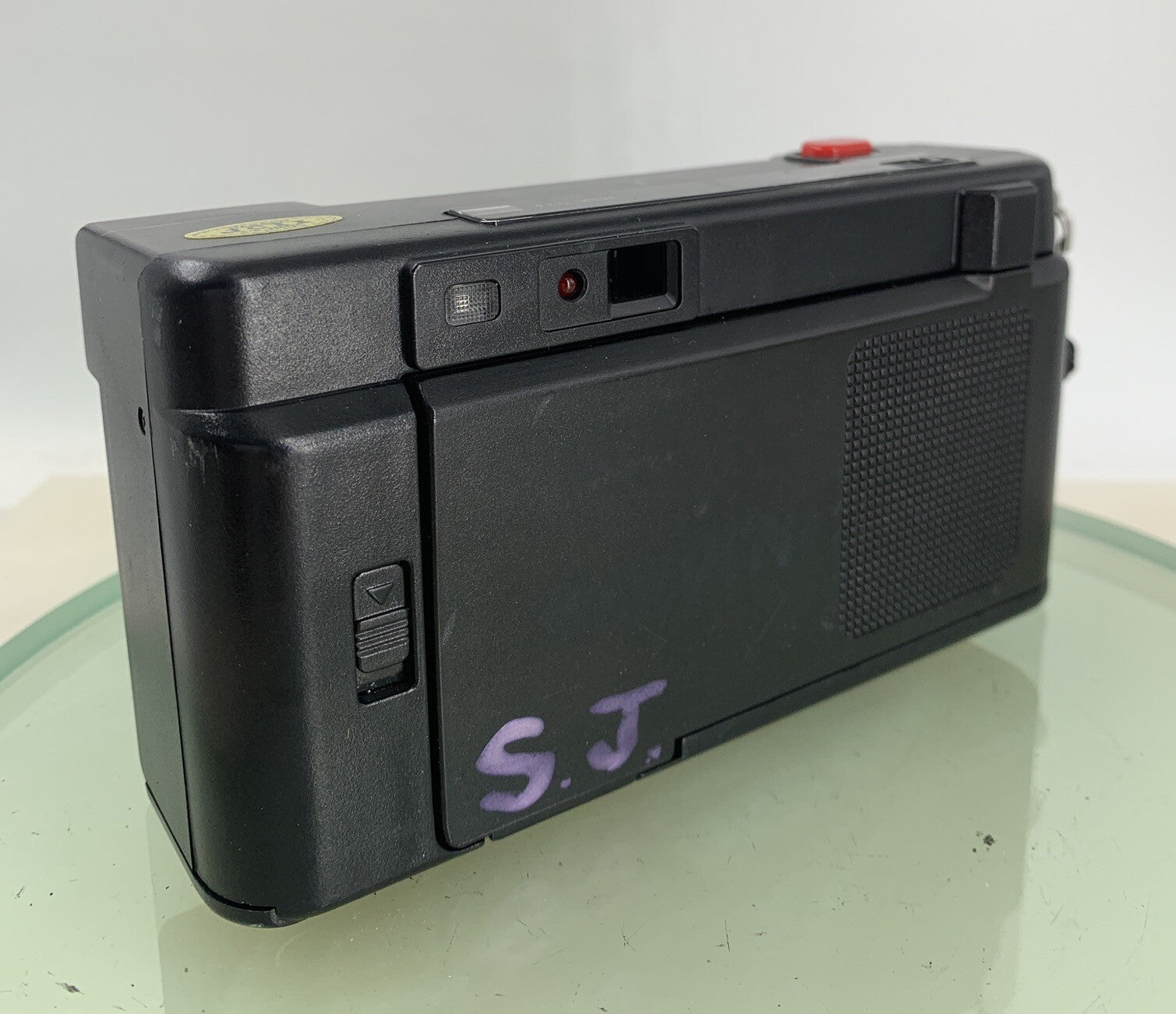 Casio EF-8 POINT AND SHOOT FILM CAMERA BLACK FLASH NOT WORKING - TESTED - 2674