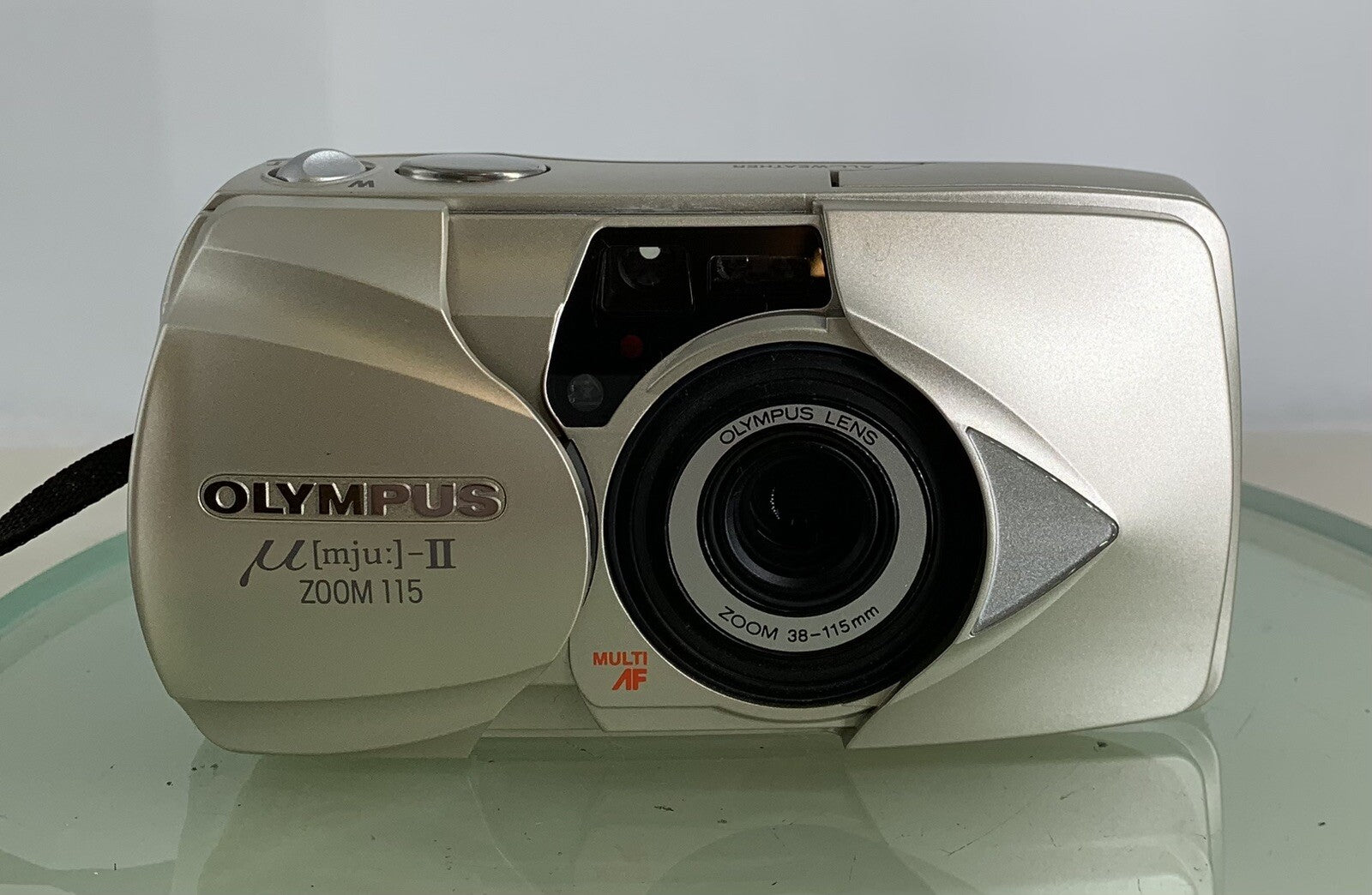 Vintage Olympus µ mju II ZOOM 115 Tested 35mm Film Camera 38-115mm,  TESTED #1921