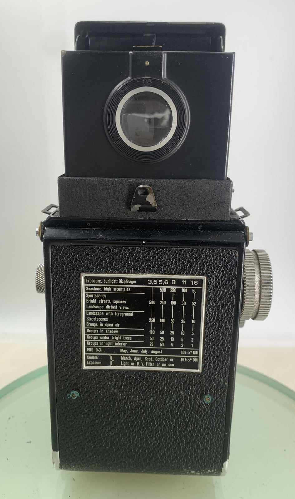 Rollei Rolleicord II 120 Film 6x6cm TLR Camera with Triotar  Lens + Case #3005