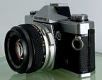 Olympus OM-1 MD 35mm SLR Film Camera &  Olympus ZUIKO  50mm f1.8 Lens- TESTED3626