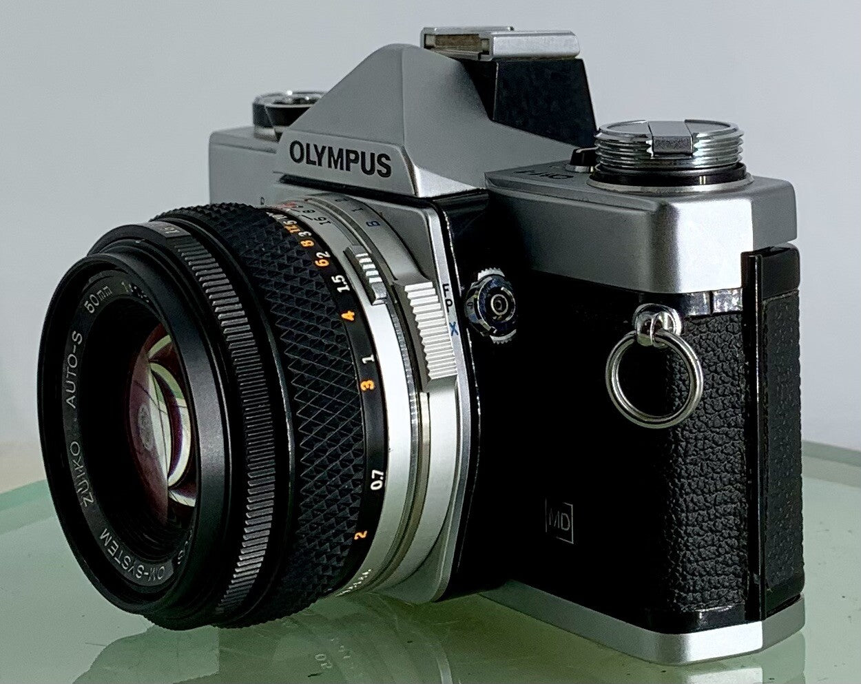 Olympus OM-1 MD 35mm SLR Film Camera &  Olympus ZUIKO  50mm f1.8 Lens- TESTED3626