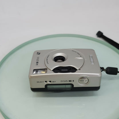 Vintage Canon IXUS M-1 APS Camera 23mm wide angle Panorama zoom Lens TESTED #8445