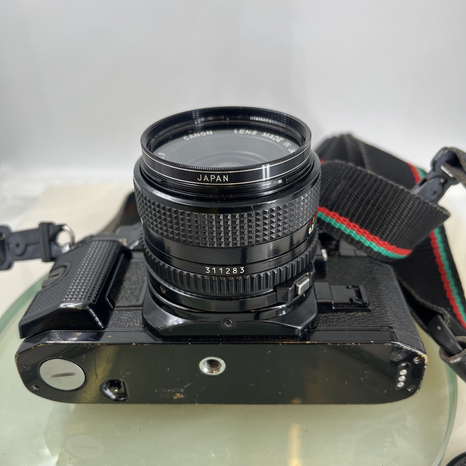 BEAUTIFUL Canon A-1 35mm SLR Camera Body+ FD 50mm f/2.8 FULLY WORKING #7586