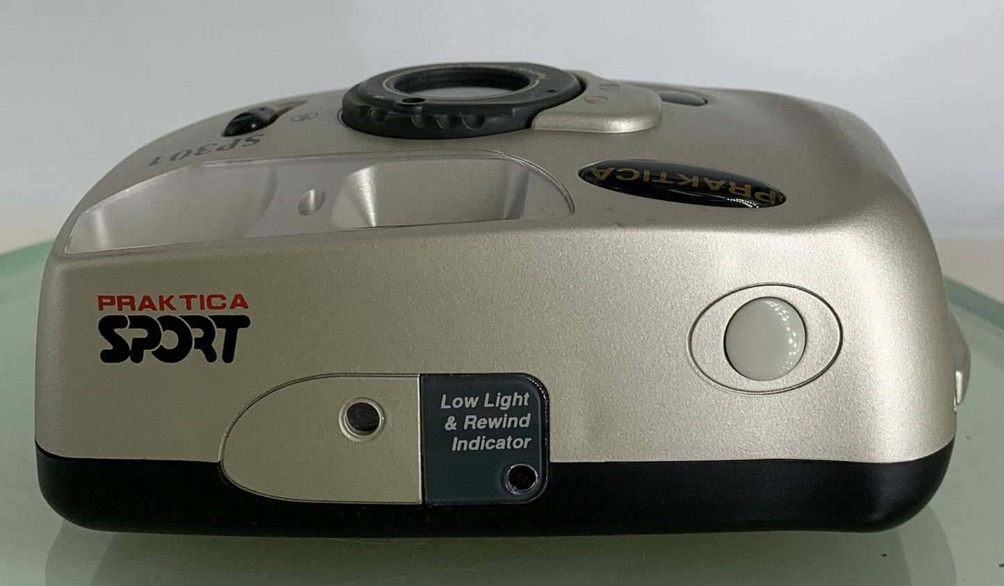 Praktica Sport SP301 32mm Fixed Focus Motor wind Camera with Case - TESTED - 7897