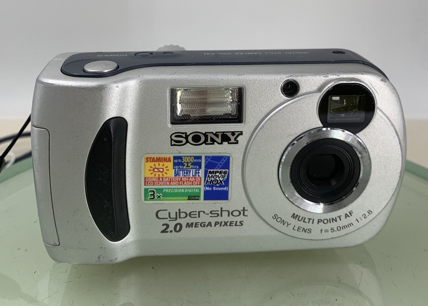 Sony Digital Camera Cybershot DSC-P31 2.0MP Silver WITH 128MB CARD Tested - 121