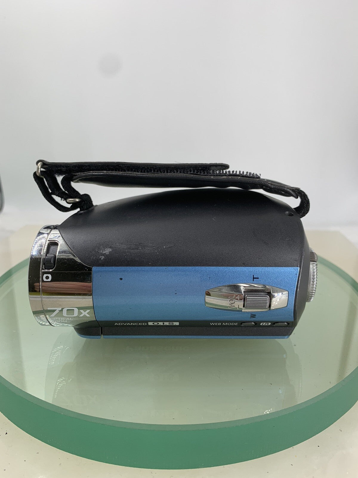 PANASONIC SDR-S26 SD DIGITAL VIDEO CAMERA RECORDER BLUE + CHARGER TESTED - 4906