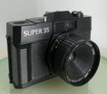 SUPER 35 POINT AND SHOOT FILM CAMERA BLACK VINTAGE GOOD CONDITION TESTED - 7300