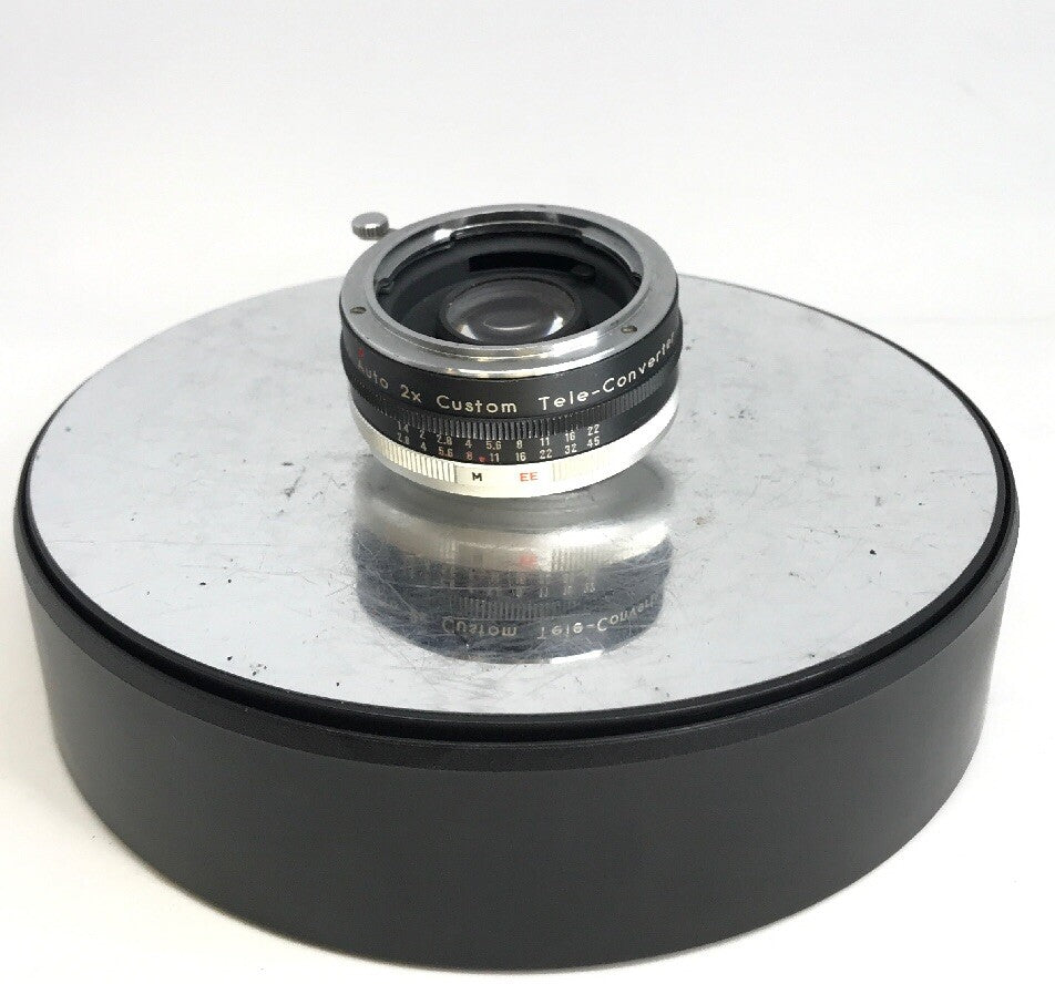 Vivitar Auto 2X Custom TeleConverer - Model 2X-7 - Black - good condition #T782