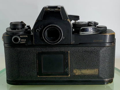 Canon New F-1 35mm SLR Film Camera + Canon FD 28mm f2.8 S.C, AE Finder TESTED3464