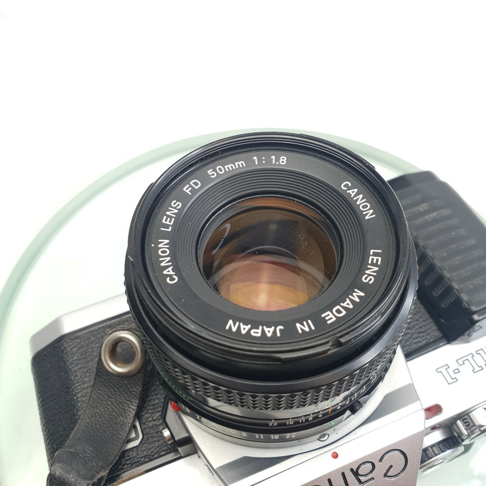 Vintage Canon AL-1 35mm Film SLR & 50mm f1.8 FD Lens New Light Seal - Working6926