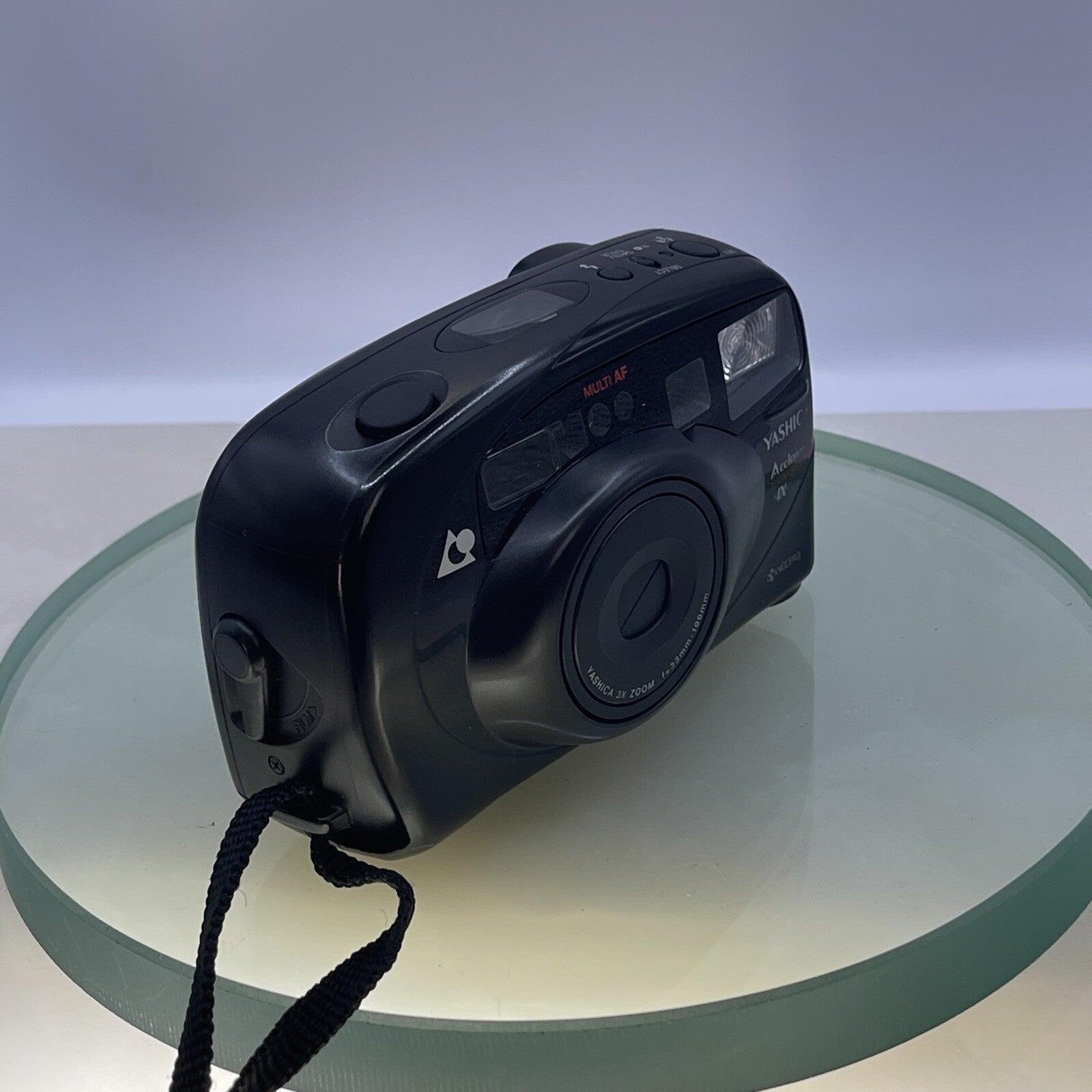  YASHICA ACCLAIM  ZOOM 300 Camera&CASE WORKING - RARE #1261