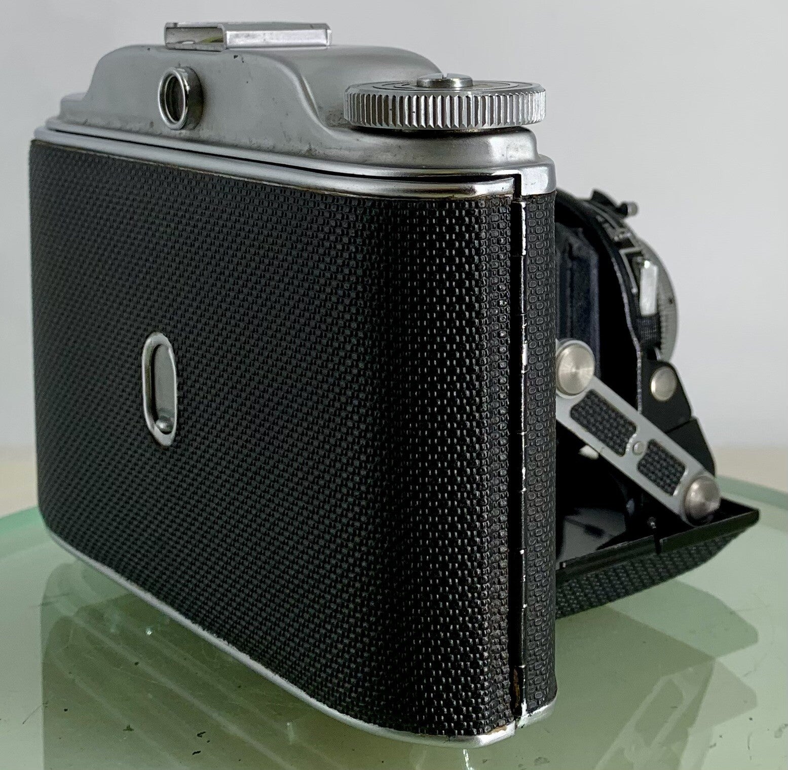 Vintage GB-Kershaw 450 6X6 Folding Camera+Otar Anastigmat f=80mm 1:4.5 Lens+Case3