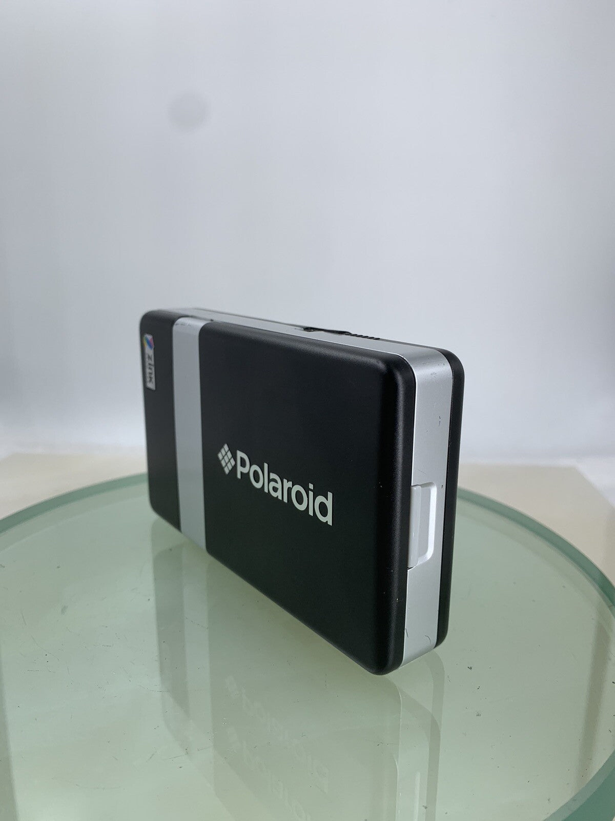 Polaroid Zip Digital Instant Photo ZINK Printer Portable BLACK TESTED - 3913