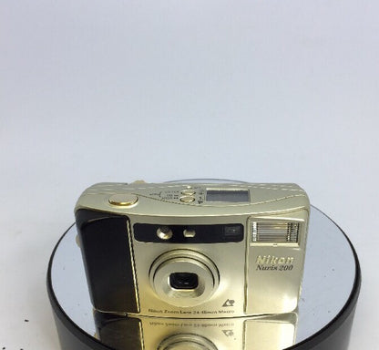 Nikon Nuvis 200 APS 24-48mm Lens Compact Camera. in good condition TESTED#3951