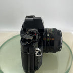 BEAUTIFUL Canon A-1 35mm SLR Camera Body+ FD 50mm f/1.8 FULLY WORKING #8744