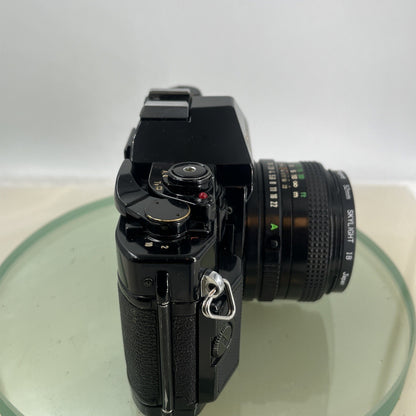 BEAUTIFUL Canon A-1 35mm SLR Camera Body+ FD 50mm f/1.8 FULLY WORKING #8744