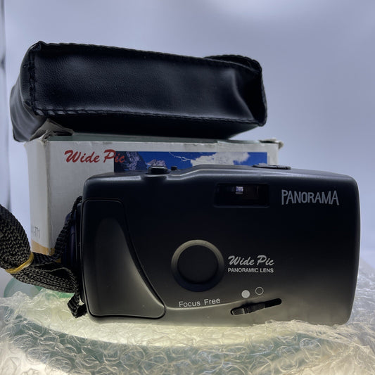 NEW Vintage Panorama Wide Pic 35mm Compact Panoramic Camera Boxed #720