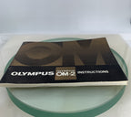 Olympus OM-2n Black - 35mm SLR Film Camera + 50mm f/1.8 Lens-Tested+ BOX & BOOK6