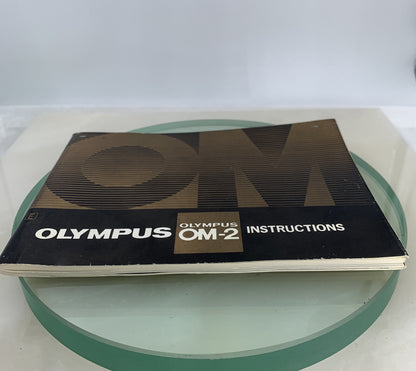 Olympus OM-2n Black - 35mm SLR Film Camera + 50mm f/1.8 Lens-Tested+ BOX & BOOK6