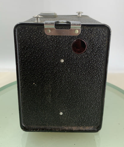 KODAK VINTAGE BROWNIE FLASH 3 CAMERA WITH COVER TESTED - 4675