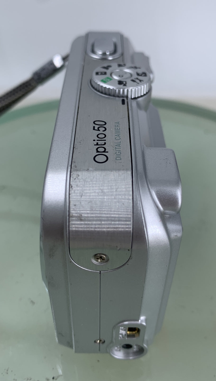 Pentax Optio 50 5.0MP COMPACT DIGITAL CAMERA WITHOUT CHARGER- Tested - 3393