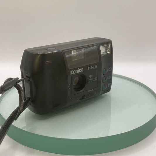 Konica MT100 34mm PRIME LENS 35mm Film Camera ***TESTED & FULLY WORKING*** #3520