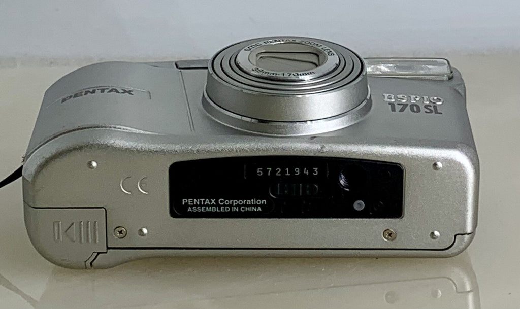 PENTAX ESPIO 170 SL 38MM - 170MM 35MM POINT AND SHOOT CAMERA+CASE+TESTED - 5597