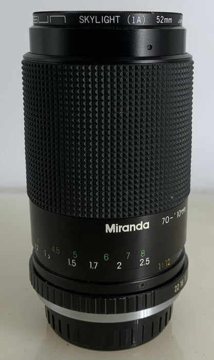 Miranda 70-210mm 1:4.5-5.6 MC Macro Canon Camera Lens Made In Japan TESTED#1240