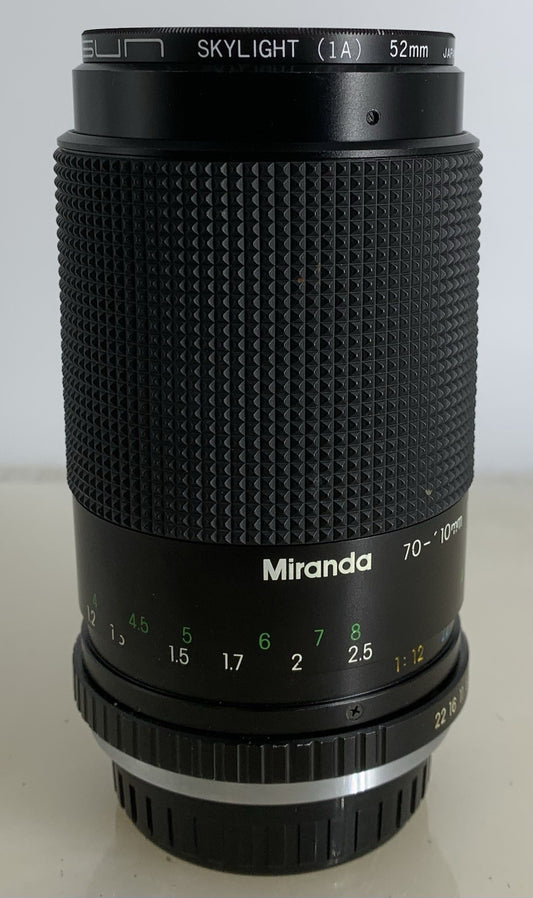 Miranda 70-210mm 1:4.5-5.6 MC Macro Canon Camera Lens Made In Japan TESTED#1240