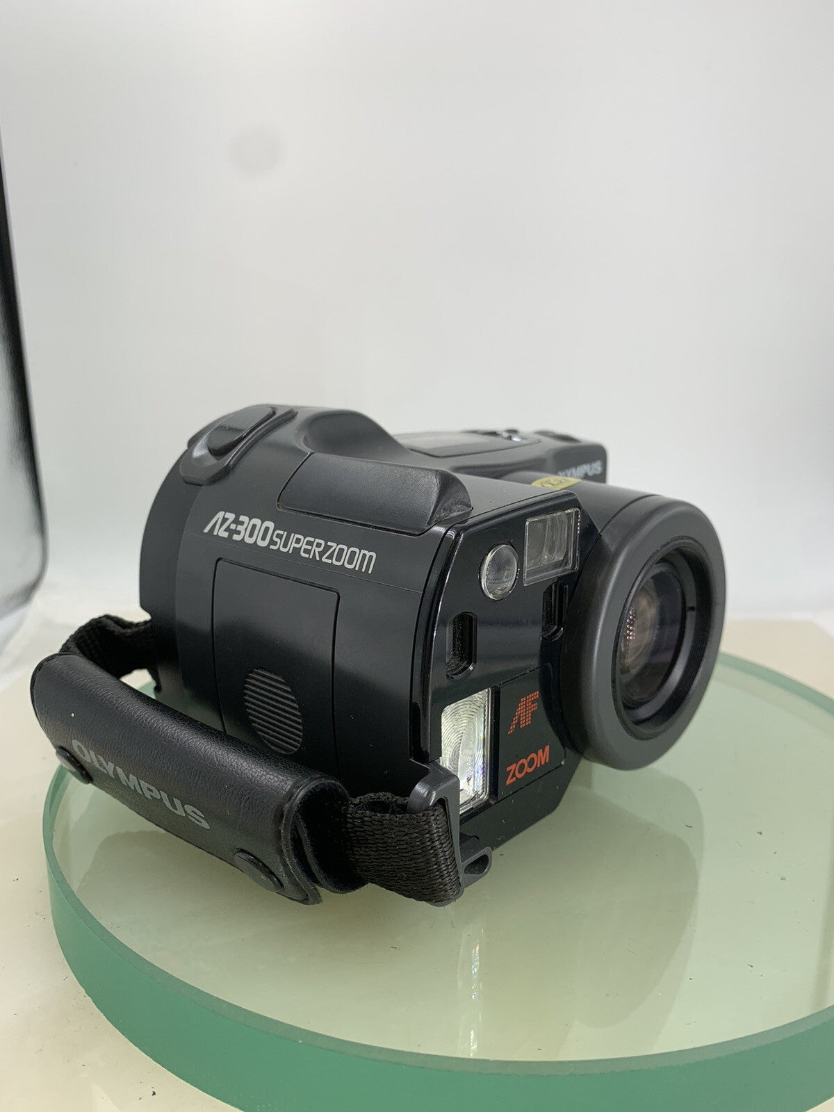 Olympus AZ-300 SUPERZOOM CAMERA BLACK POINT AND SHOOT FILM CAMERA TESTED - 902