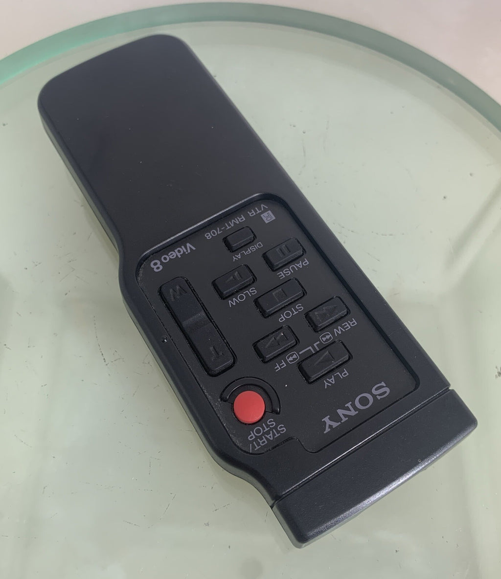 Sony Video 8 VTR Remote Control RMT-708 Tested GOOD CONDITION - 392