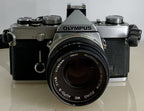Olympus OM-1N MD 35mm Film SLR Manual Camera+Olympus 50/1.8 Zuiko Lens+Case #1191