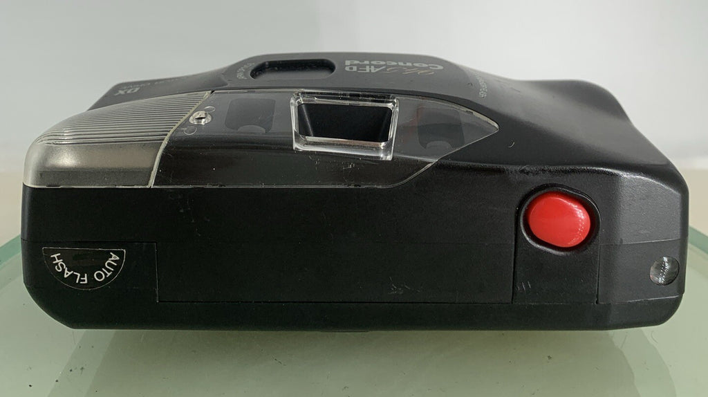 Concord 945 DX MOTOR DRIVE BLACK POINT AND SHOOT FILM CAMERA TESTED - 5227