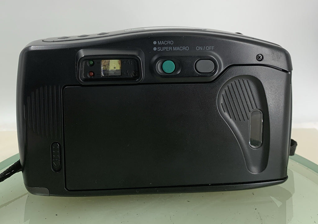 Samsung AF Zoom 105S 35mm POINT AND SHOOT FILM CAMERA SILVER+ COVER TESTED - 4475