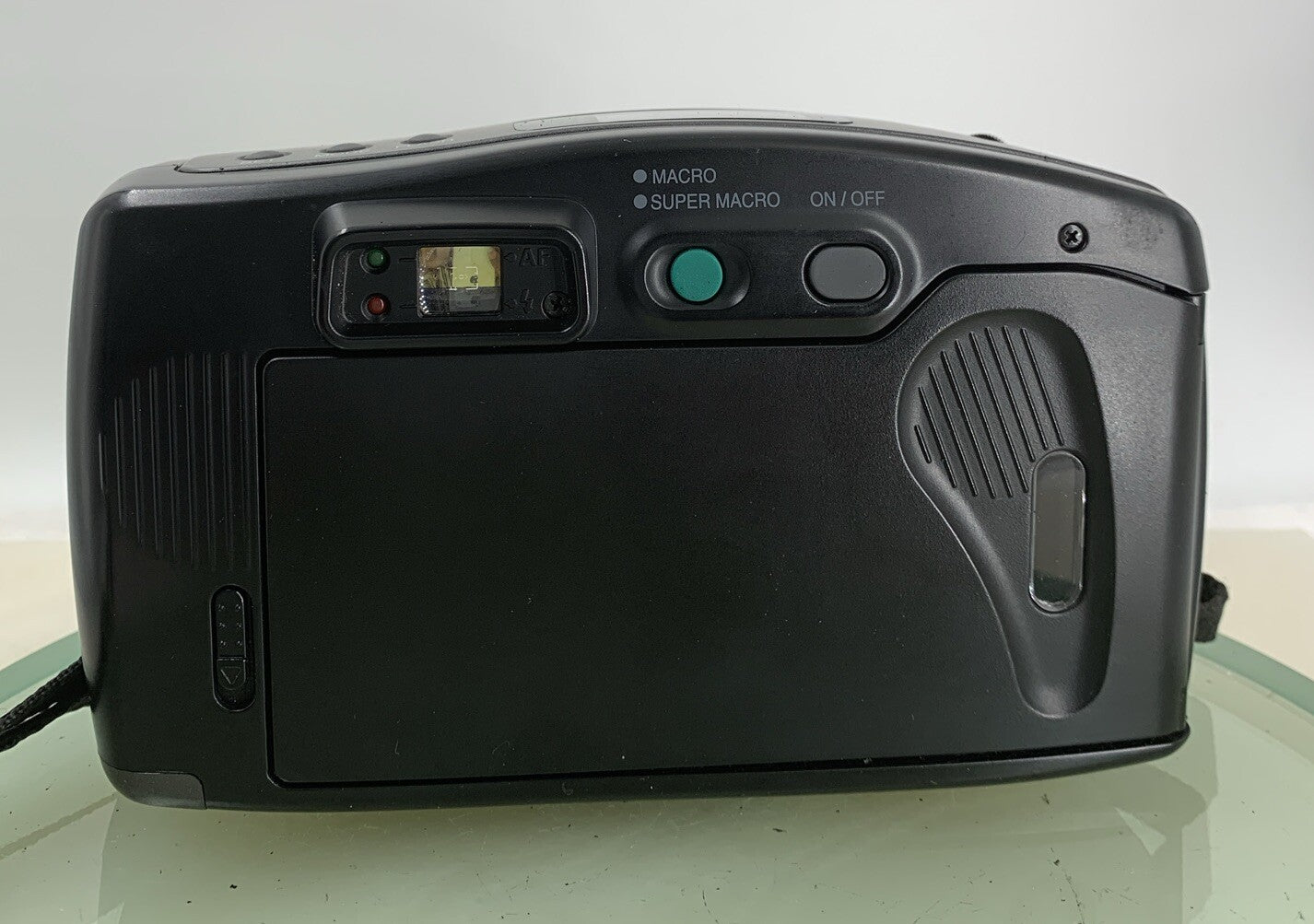 Samsung AF Zoom 105S 35mm POINT AND SHOOT FILM CAMERA SILVER+ COVER TESTED - 4475