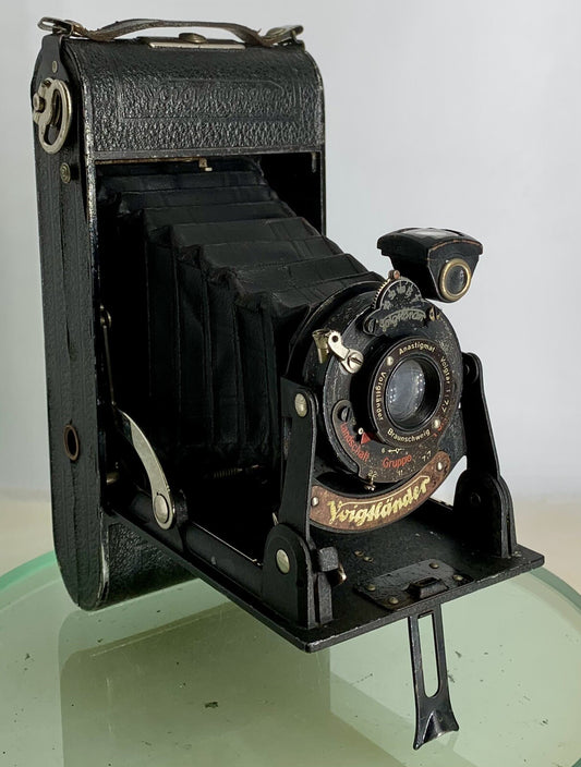 Voigtlander Bessa Anastigmat Voigtar 1:6.3 Lens Braunschweig Folding Film Camera0