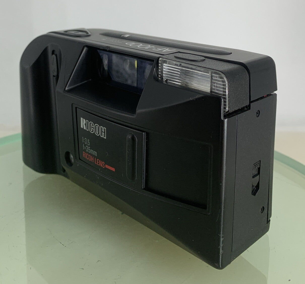 Ricoh AF100D 35mm Point and Shoot FILM COMPACT CAMERA BLACK TESTED - 7312