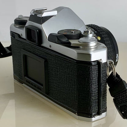 Pentax MX 35mm Vintage SLR Film Camera & Pentax-M 50mm 1.7 + TESTED - 1023